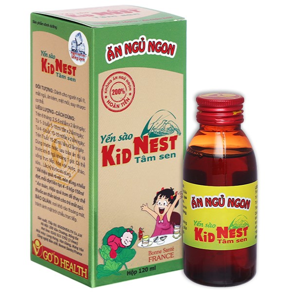 YẾN SÀO KIDNEST TÂM SEN GOOD HEALTH 150ML DẠNG CHAI TIỆN DÙNG