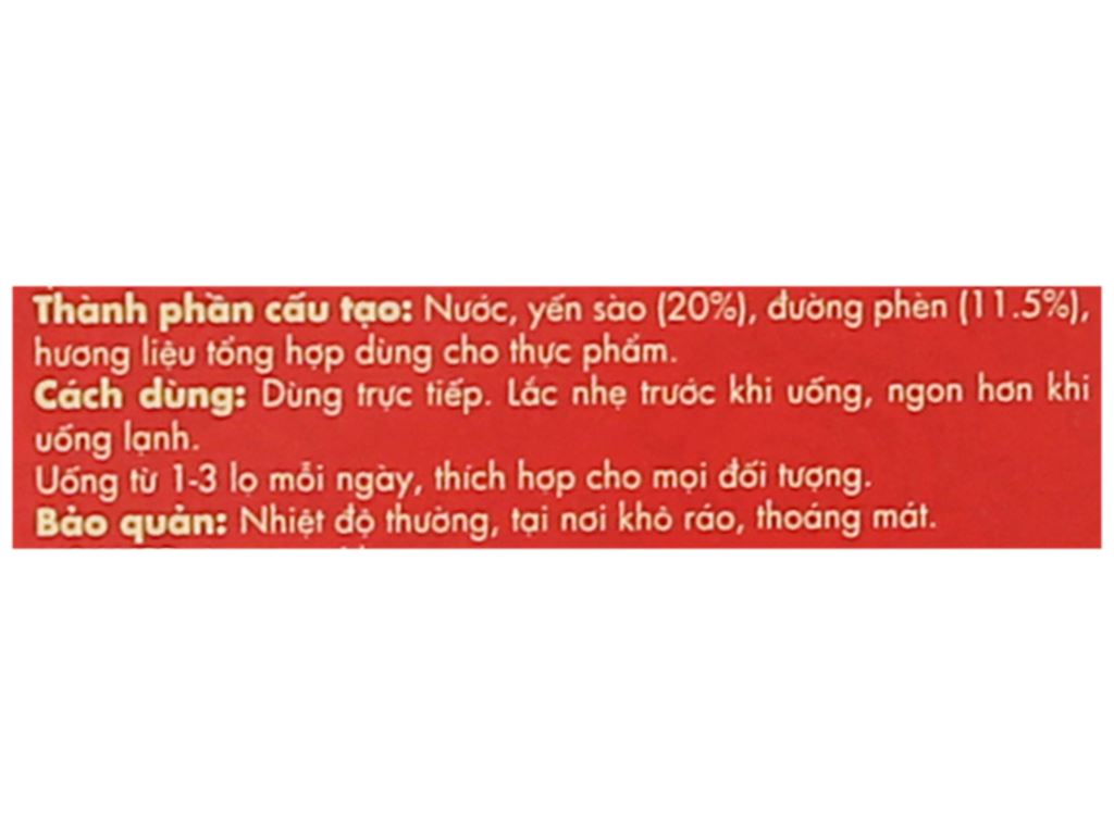 Tổ yến chưng đường phèn Win'snest 70ml 7