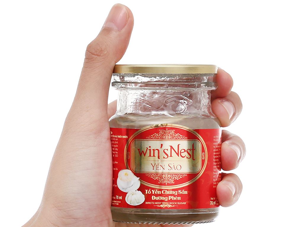 Tổ yến chưng đường phèn Win'snest 70ml 11