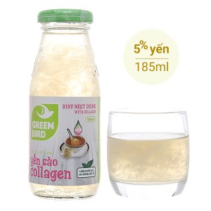 Nước yến sào collagen Green Bird 185ml