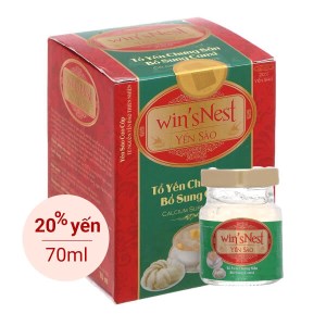 Tổ yến chưng sẵn canxi Win'snest 70ml