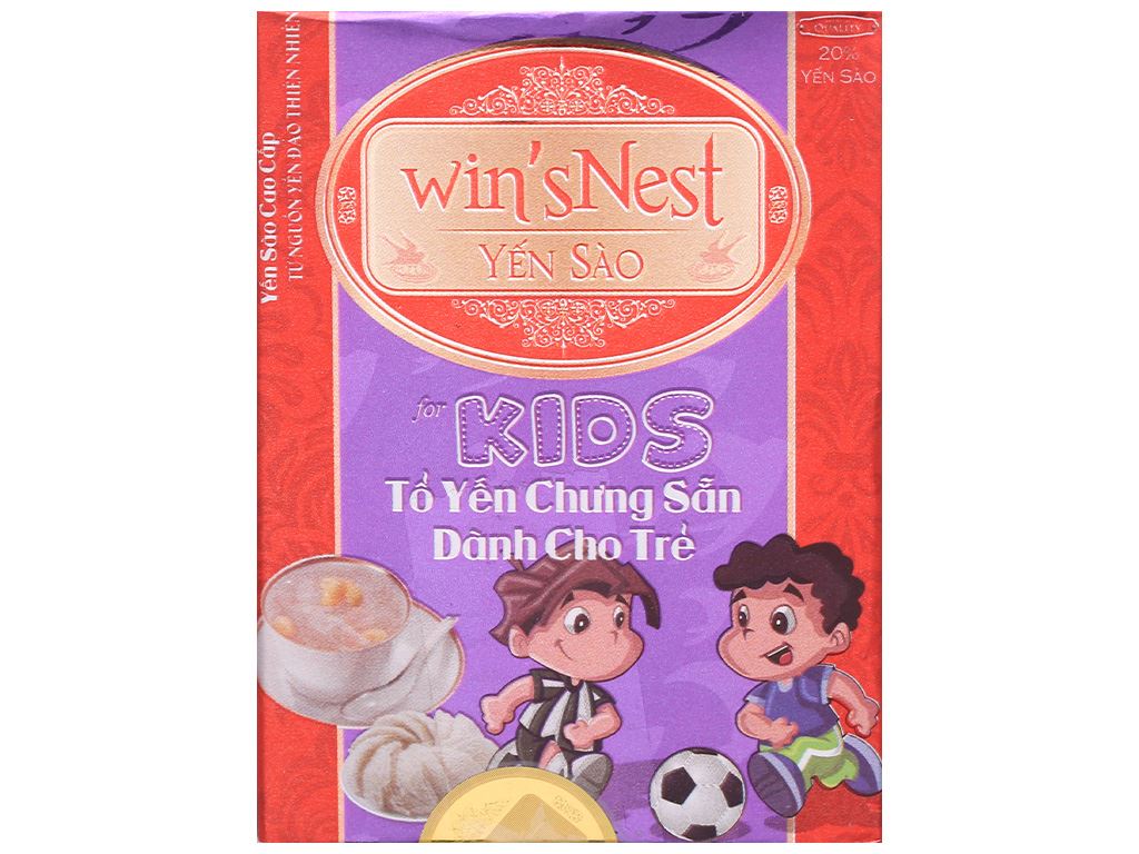 Tổ yến cho trẻ em chưng sẵn Win'snest Kid 70ml 4