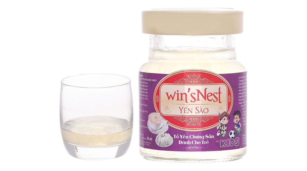 Tổ yến chưng sẵn cho trẻ Win'sNest For Kid