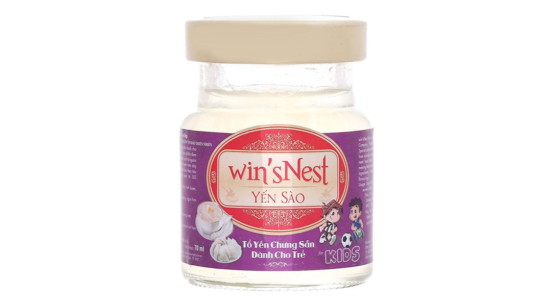 Tổ yến chưng sẵn cho trẻ Win'sNest For Kid