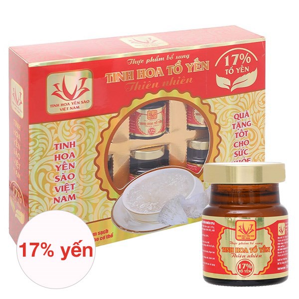 Hộp 6 hũ nước yến sào Tinh Hoa 70 ml (từ 1 tuổi) - AVAKids.com