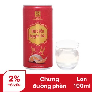 Nước yến nguyên chất tuy nhiên Yến 190ml