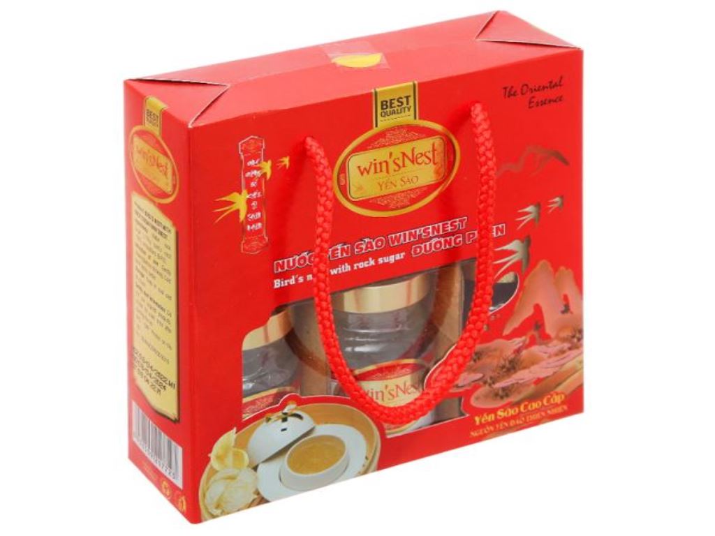 Lốc 6 hũ tổ yến chưng đường phèn Win'snest 70ml 1