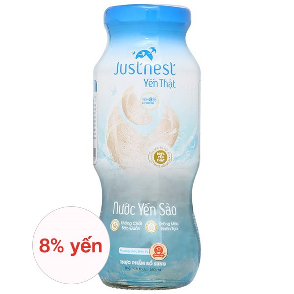 Nước yến sào Justnest vị cam 160 ml (từ 1 tuổi) - AVAKids.com
