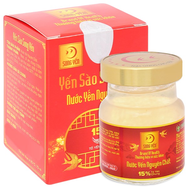 Yến Song Yến Nguyên Chất Hũ 70Ml
