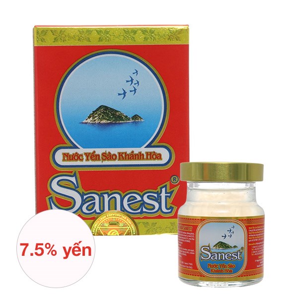 Nước yến sào Khánh Hoà Sanest 70 ml (từ 1 tuổi)