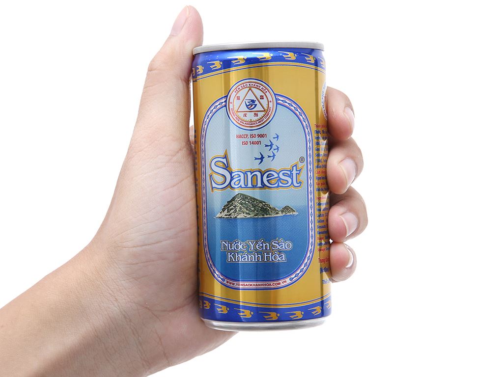 Lốc 6 lon nước yến sào Khánh Hòa Gold 190ml 5