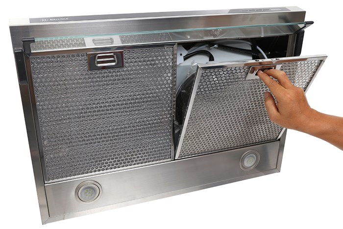 Máy hút mùi Malloca H342.7 NEW Màu Bạc