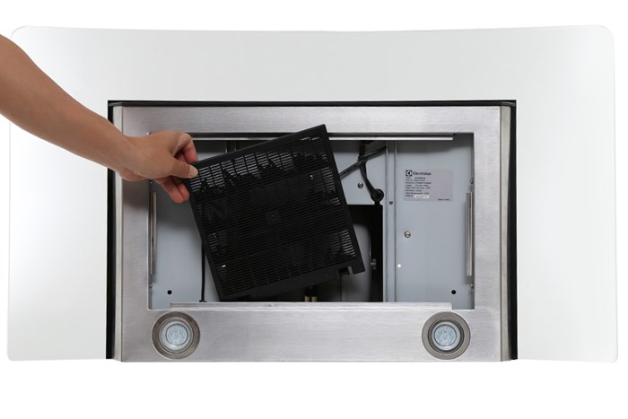 Máy hút mùi kính cong Electrolux EFC936GAR Màu Xám