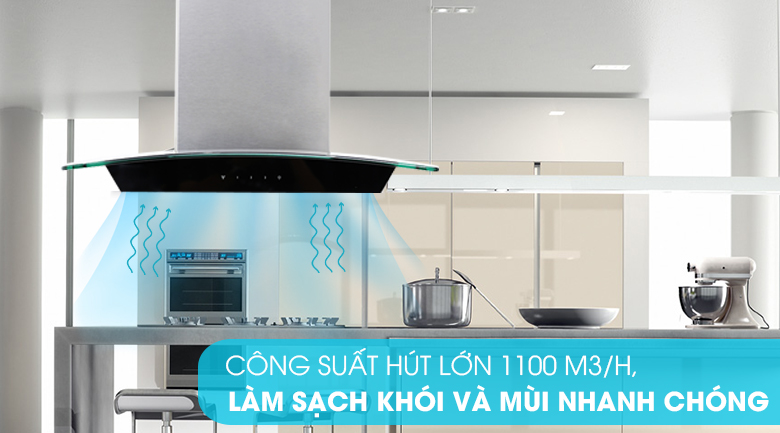 Máy hút mùi áp tường Electrolux EFC636GAR