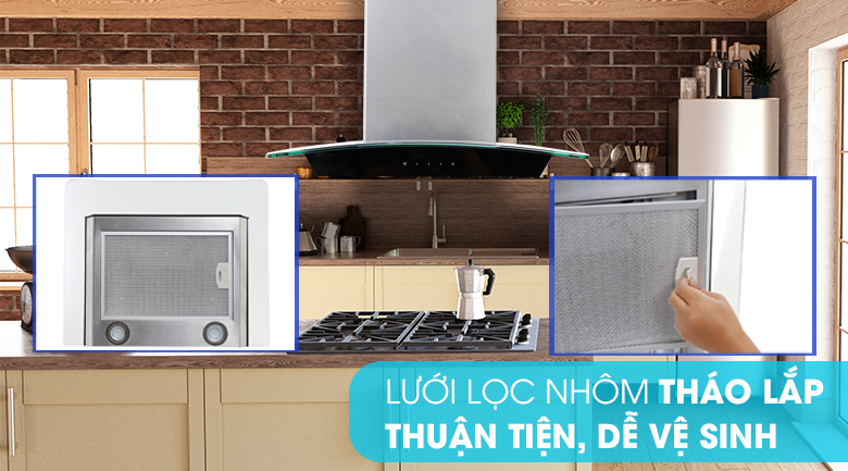 Máy hút mùi áp tường Electrolux EFC636GAR