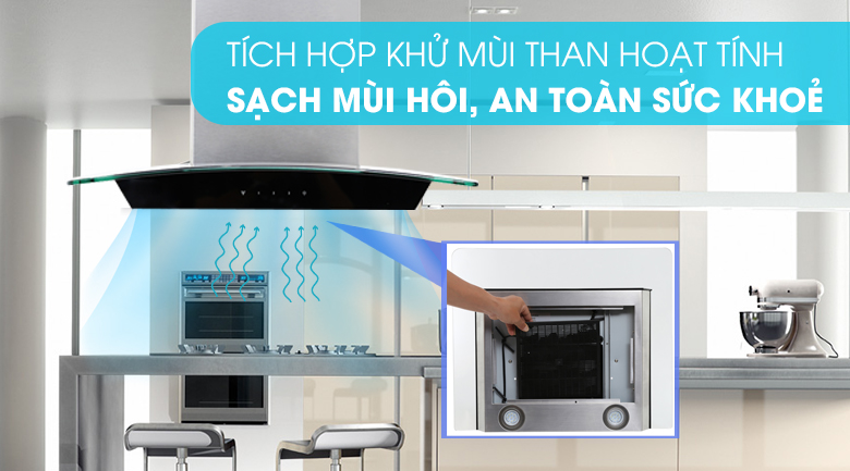 Máy hút mùi áp tường Electrolux EFC636GAR