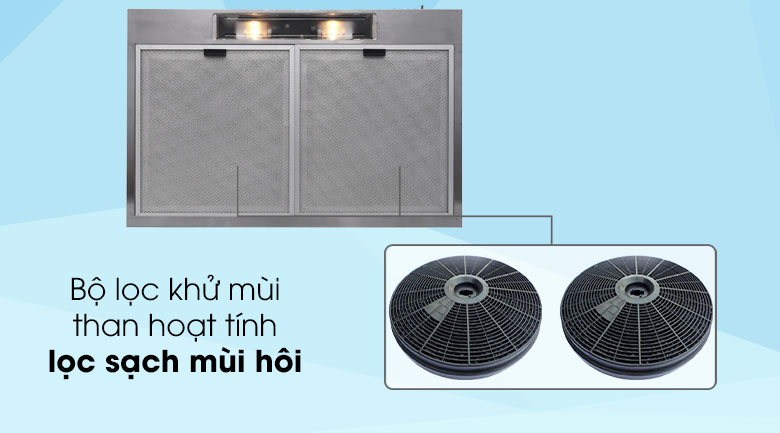 Máy hút mùi âm tủ Electrolux EFT7516X