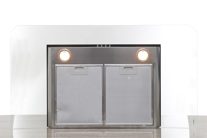 Máy hút mùi kính cong Malloca Delta-K890V Màu Bạc