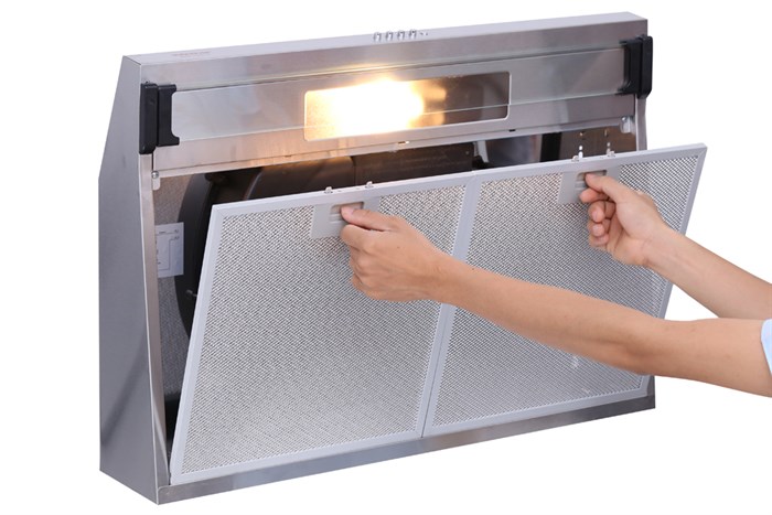 Máy hút mùi âm tủ Sunhouse SHB6118I Màu Bạc