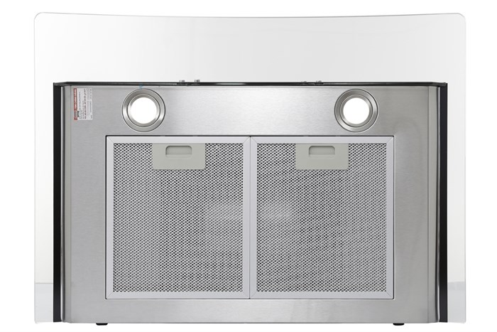 Máy hút mùi kính cong Sunhouse SHB6626 Màu Inox