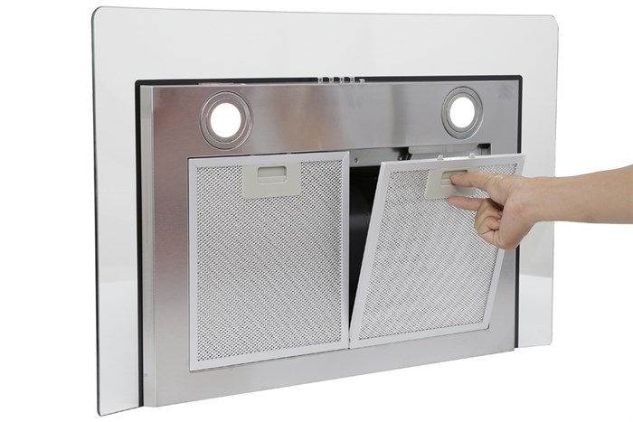Máy hút mùi kính cong Sunhouse SHB6629 70C Màu Inox