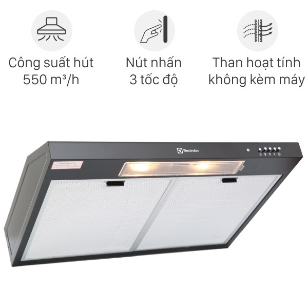 Hút mùi áp tường Electrolux EFT9516K