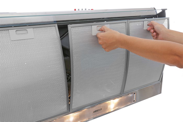 Máy hút mùi âm tủ Teka C 9420 Màu Bạc