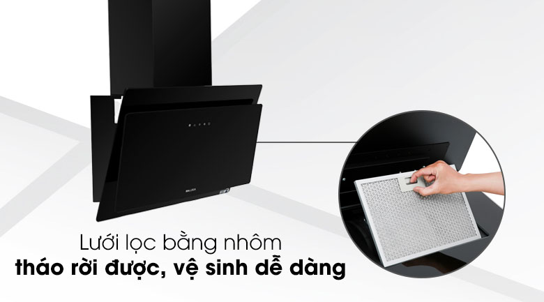 Máy hút mùi áp tường Malloca MC7086HS