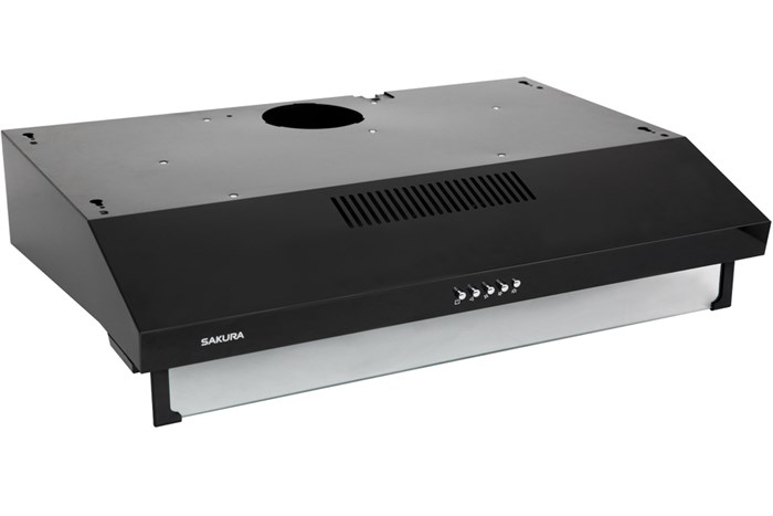 Máy hút mùi áp tường Sakura SCR-2881B Màu Đen