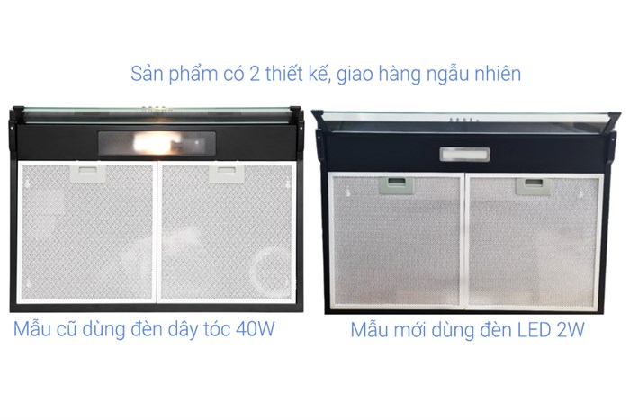 Máy hút mùi áp tường Sakura SCR-2881B Màu Đen