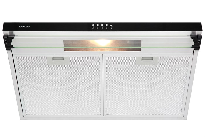 Máy hút mùi áp tường Sakura SCR-2881S Màu Bạc