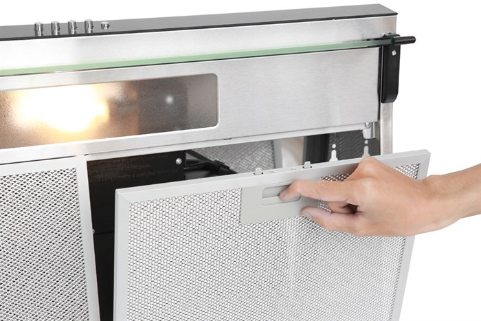 Máy hút mùi áp tường Sakura SCR-2881S Màu Bạc