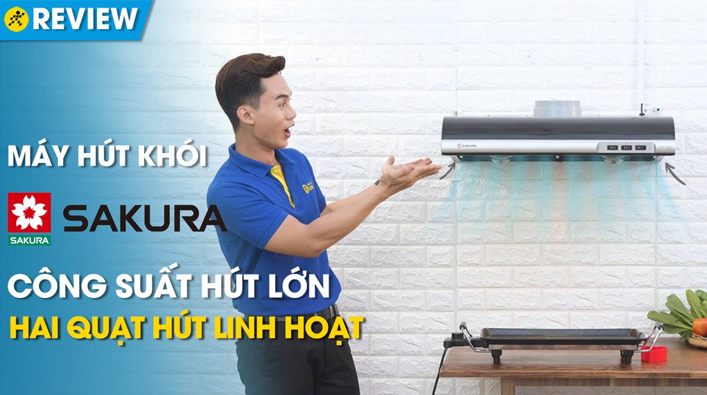 Máy hút khói Sakura SR- 2883B