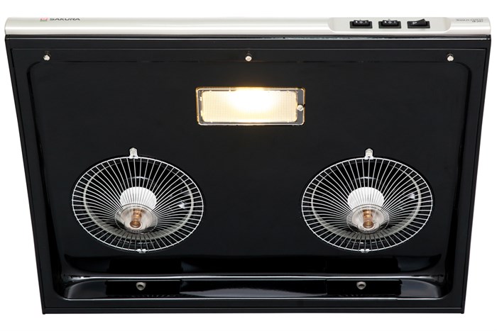 Máy hút khói Sakura SR- 2883B Màu Đen - Xám