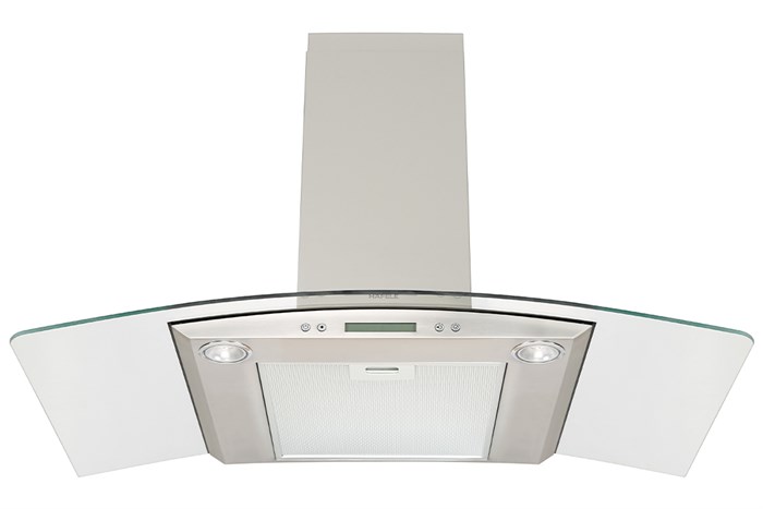 Máy hút mùi kính cong Hafele HH-WG90B (539.81.185) Màu Xám