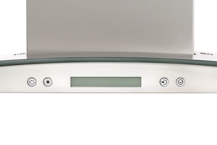 Máy hút mùi kính cong Hafele HH-WG90B (539.81.185) Màu Xám