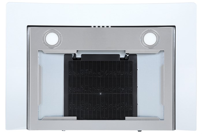 Máy hút mùi kính cong Kangaroo KG538 Màu Bạc