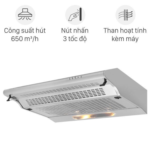 Máy hút mùi âm tủ Torino FS303GE2XK23PU3V2LIX/F/70