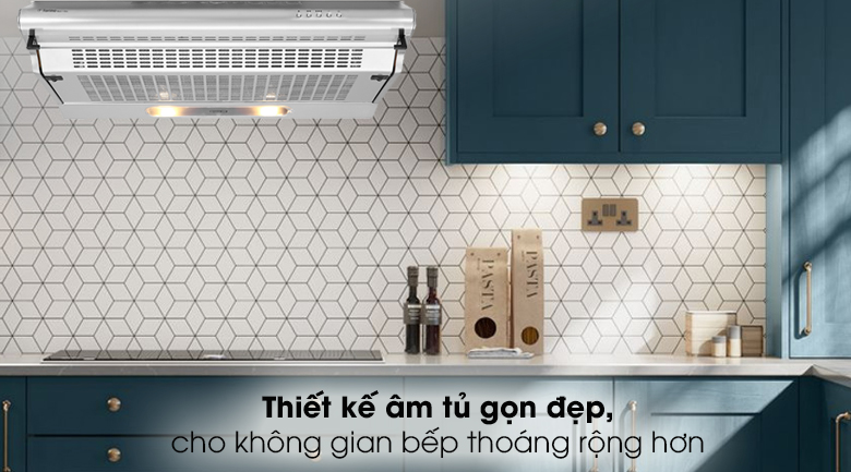 Máy hút mùi âm tủ Torino FS303GE2XK23PU3V2LIX/F/70 - Mỏng đẹp, thiết kế theo kiểu dáng âm tủ hiện đại