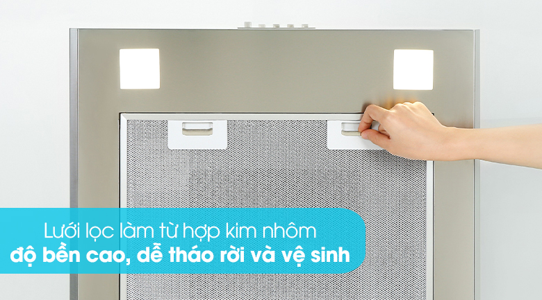 Máy hút mùi kính cong Torino Deco Glass CV IX/F/90