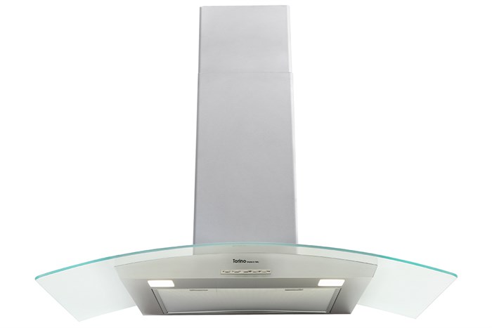 Máy hút mùi kính cong Torino Deco Glass CV IX/F/90 Màu Bạc