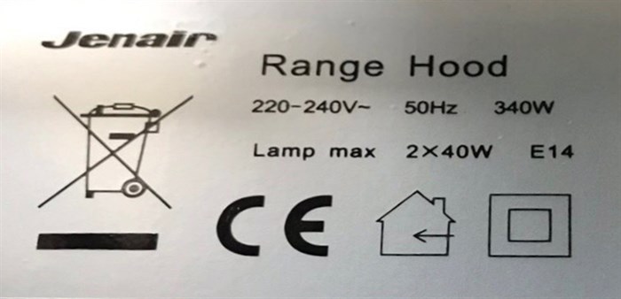 Máy hút mùi âm tủ Jenair 301-2M70IX Màu Bạc