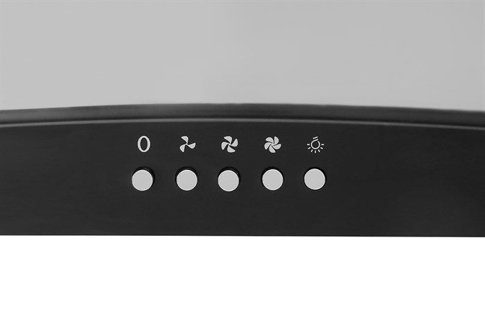 Máy hút mùi kính cong Kocher K-8370XS Màu Trắng - Xám