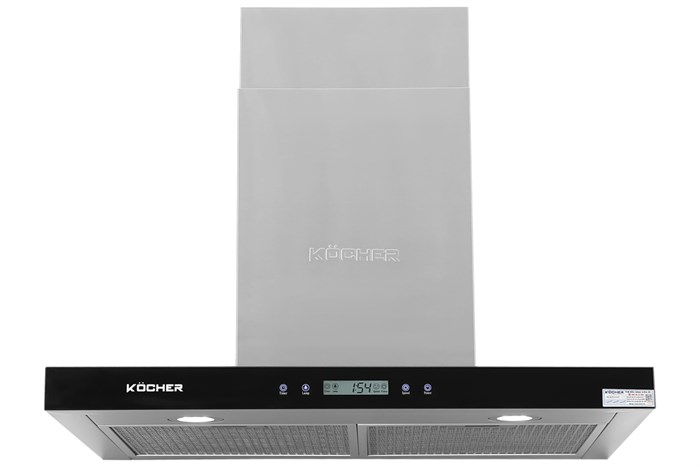 Máy hút mùi áp tường Kocher K-225C 70 Màu Đen