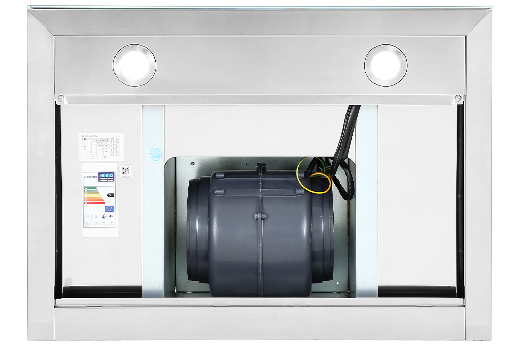 Máy hút mùi áp tường Kocher K-225C 70 Màu Đen
