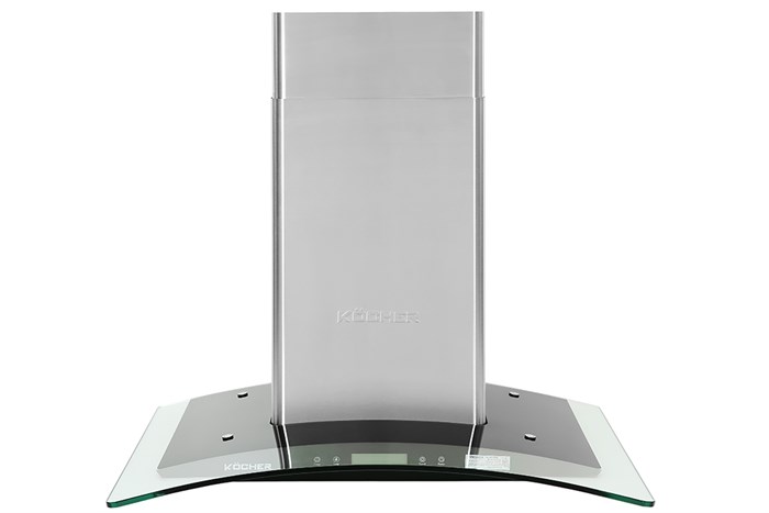 Máy hút mùi kính cong Kocher K-228S Màu Trắng - Xám