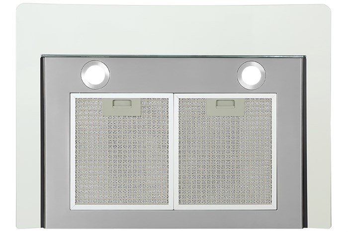 Máy hút mùi kính cong Kocher K-228S Màu Trắng - Xám