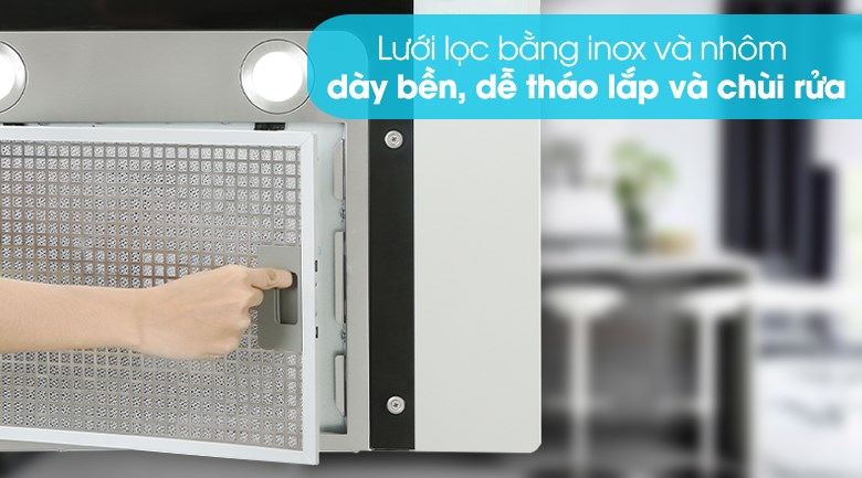 Máy hút mùi kính cong Kocher K-228T