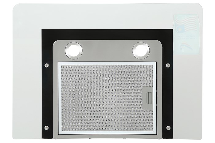 Máy hút mùi kính cong Kocher K-228T Màu Trắng - Xám