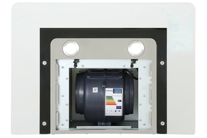 Máy hút mùi kính cong Kocher K-228T Màu Trắng - Xám